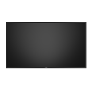 3840x2160 UHD. 24/7 Commercial Grade display. Built-in Android8, 16G Storage. OPS slot, Built-in WiFi, 1 x HDMI 2.0 in, 1 x Display Port In, 1 x DVI-D In, 1 x VGA in, 1 X BNC in,  2 x USB 2.0, 1 x LAN, 1 x Line in,  1 x SPDIF Out, 1 x Line out, 1 x RS232. Includes: Remote control (w/ batteries), power cord, 1.5 HDMI cable & wall bracket, screen sharing software. 5 year onsite warranty.