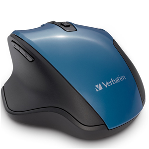 Truly silent mouse featuring Silent Technology, silent click switches, and rubber covers, Adjustable DPI button – easily switch between 800, 1300 and 1600 DPI, Side back/forward buttons, 2.4Ghz wireless connection, Blue LED technology, Plug-and-forget nano receiver, Compatible with Mac and Windows