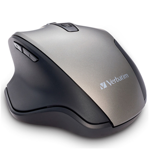 Truly silent mouse featuring Silent Technology, silent click switches, and rubber covers, Adjustable DPI button – easily switch between 800, 1300 and 1600 DPI, Side back/forward buttons, 2.4Ghz wireless connection, Blue LED technology, Plug-and-forget nano receiver, Compatible with Mac and Windows
GRAPHITE
