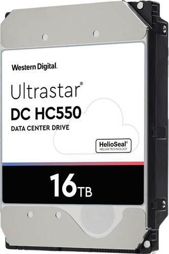 Western Digital Ultrastar 3.5in 26.1MM 16TB 512MB 7200RPM SATA ULTRA</br></br></br>
