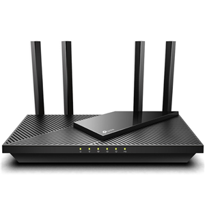 AX3000 Dual-Band Wi-Fi 6 Router
SPEED: 574 Mbps at 2.4 GHz + 2402 Mbps at 5 GHz 
SPEC: 4× Antennas, 1× Gigabit WAN Port + 4× Gigabit LAN Ports, USB 3.0 Port, 1024-QAM, OFDMA, HE160
FEATURE: Tether App, WPA3, Access Point Mode, IPv6 Supported, IPTV, Beamforming, Smart Connect, Airtime Fairness,  VPN Server, DFS, Cloud Support, HomeShield, Onemesh