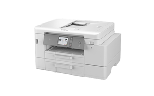 A4 Print, Copy and Scan, Fax, Colour touchscreen, Wired Network, Wireless, USB.
Inkvestment Tank Technology
Print speed: up to 20 ppm mono and 19 ppm colour (based on ISO/IEC 24734)
Prints on Photo Paper and A4
LC436 Black 3000, LC436 Colour: 1500 - High-yield ink cartridges
LC436XL Black: 6000, LC436XL Colour: 5000 - Super high-yield ink cartridges