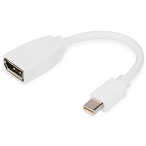 EDNET DISPLAYPORT ADAPTER MINI DP(M) - DP(F) .15M.