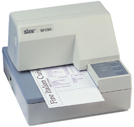 9 Pin Impact Printer, Serial, 42 Column, 3.1lps, Paper Width 80mm, Black Ribbon RA8612, Purple Ribbon RA8610</br>
