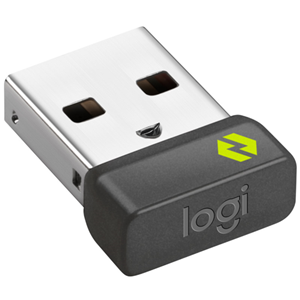 USB receiver to be used with your Logi Bolt wireless mouse and keyboard.