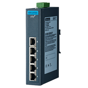 The EKI-2725 supports Gigabit Ethernet. The power is a +12V ~ 48VDC redundant input design, and is secured with a double protection mechanism: Power Polarity Reverse Protect and an Overload Current Resetable Fuse. The EKI-2725 tolerates reverse power wiring while the later secures the system from overload currents. As the power supply turns normal, EKI-2725 will automatically get back to normal operation state. Wide Temperature Grade