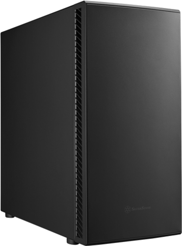 SST-SEQ1B with sound maze soundproofing technique</br>ATX, 2x3.5" 2x2.5", 1*combo audio 2*USB3.0 1*USB3.1 Type-C, Expansion slots: 7+2, 2x140mm front + 1 x140mm rear fan included, 232mm (W) x 493.5mm (H) x 490.7mm (D), 56.2 Liters</br>