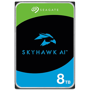 SKYHAWK AI 8TB 3.5IN 6GB/S SATA 256MB 24X7