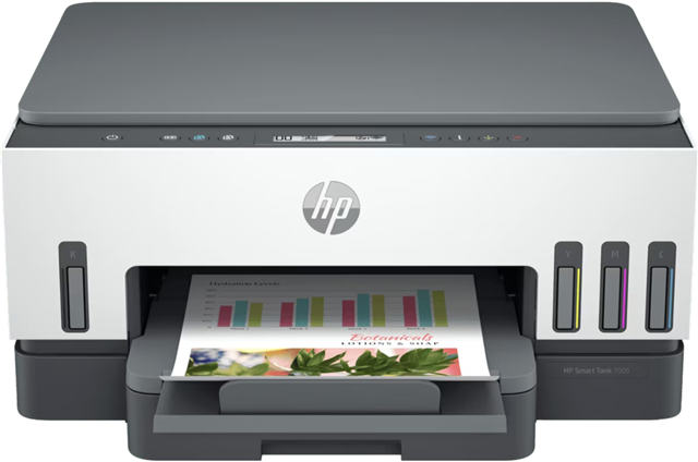 Print/Scan/Copy, USB/WiFi, up to 15ppm Mono/9ppm Colour, 35 sheet ADF, 2.2" mono touchscreen.</br>HP 31 C/M/Y Colour Ink Bottles [HPJ0501,2,3, ~8,000 Pages], HP 32XL Black In Bottle (HPJ0505, ~6,000 pages].