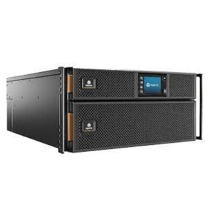 True on-line double conversion 5000VA/5000W UPS system, optional extended battery runtime (UP4537). Rack or tower configuration. Includes rack mount kit & Communications Card RDU101. Replacement batteries 16x UP7905