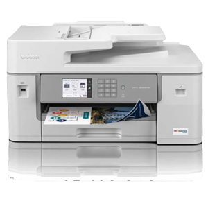 Up to 30ipm print speed, Automatic 2-sided A3 print, 1-sided A3 scan, copy and fax, 8.8cm colour touchscreen, Wired & wireless connectivity, 1 x 250 sheet paper tray, 100 sheet multi-purpose tray, 50 sheet A3 Automatic Document Feeder (ADF), 

Standard yield: BK 3000 pages and C/M/Y 1500 pages (LC436)
High-yield: BK 6000 pages and C/M/Y 5000 pages (LC436XL)
