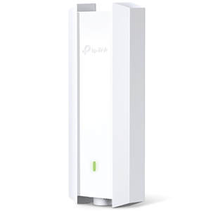 Outdoor Access Point
Wi-Fi 6 with Simultaneous 574 Mbps on 2.4GHz and 1201 Mbps on 5GHz totals 1775 Mbps Wi-Fi speeds
Gigabit Ethernet port
Centralised Omada SDN Cloud Management
PoE+ 802.3at
Secure Guest Network and Seamless Roaming