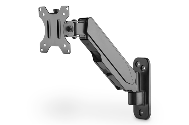Single Gas Spring Monitor Wall Mount 17-32", 8 kg (max.), black</br>