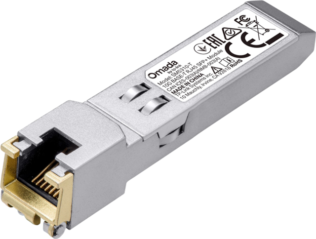 &bull;	Support 10GBASE-T, 5GBASE-T, 2.5GBASE-T, 1000BASE-T, and 100BASE-TX </br>&bull;	Transmit data up to 30m* at 10 Gbps (UTP cat.6a or above)</br>&bull;	Support DDM (Temperature and Voltage)</br>&bull;	Hot-Pluggable SFP+ Footprint Features</br>&bull;	Support TX Disable function</br>&bull;	Commercial Product Operating Temperature Range: 0-70&deg;C</br>&bull;	Fully Metallic Enclosure for Low EMI</br></br>