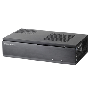 Dimension 350mm(W)x99mm(H)x205mm(D)</br>Suitable for Mini-ITX</br>External  	9.5mm/12.7mm slim slot-loading optical drive x 1 (replaceable with 3.5" HDD x 1 or 2.5" HDD x 2 or 120mm fan x 1)</br>Internal 2.5" x 4</br>PSU SFX