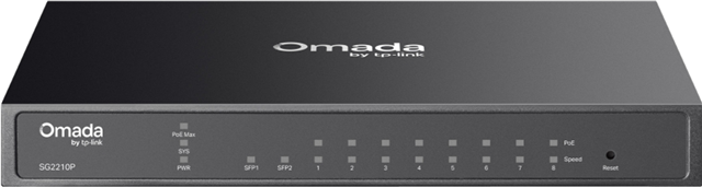 8 Gigabit RJ45 ports incl. 2x SFP ports, 802.3af, 53W PoE power supply, Tag-based VLAN, STP/RSTP/MSTP, IGMP V1/V2/V3 Snooping, 802.1P QoS, Rate Limiting, Port Trunking, Port Mirroring, SNMP, RMON, steel case</br>