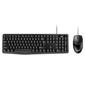 USB Wired Keyboard and Wired Mouse, Low profile key caps with low key noise, Laser engraved printing technology on key, Anti-water spill design, Ergonomic optical mouse accelerates your working efficiency</br></br>Copilot key to launch Windows Copilot on supported PCs</br>