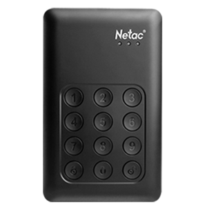 Netac K390 Secure External HDD USB3.0 1TB, Keyboard Encryption, Black Color Plastic Housing, 2 year warranty
SMR technology - Not suitable for commercial backups