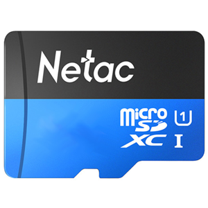 Netac P500 Standard MicroSDHC 128GB U1/C10 up to 80MB/s, retail pack with SD Adapter, 5 year warranty
