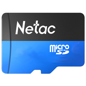 Netac P500 Standard MicroSDHC 16GB U1/C10 up to 80MB/s, retail pack with SD Adapter, 5 year warranty