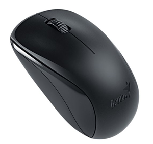 2.4Ghz wireless mouse</br>1200 dpi BlueEye sensor for smooth movement control</br>Universal USB Pico receiver</br>Power switch extends battery life</br>Contoured shape great for either hand</br>Calm Black</br>New Packaging