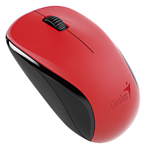2.4Ghz wireless mouse</br>1200 dpi BlueEye sensor for smooth movement control</br>Universal USB Pico receiver</br>Power switch extends battery life</br>Contoured shape great for either hand</br>Passion Red</br>New Packaging