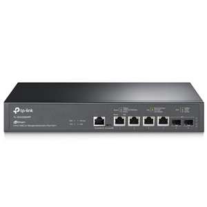 •	Full 10G Lightning-Fast Connection: Offers high-bandwidth connectivity with lightning-fast 4× 10 Gbps RJ45 ports and 2× 10 Gbps SFP+ slots.
•	PoE++ Output with 200 W Power Budget†: Four 802.3af/at/bt PoE++ 10G ports with up to 60 W PoE output on each port make it ideal for the deployment of Omada Wi-Fi 6 APs.‡ 
•	Abundant L2 and L2+ Features: Supports a complete lineup of L2 and L2+ features, including Static Routing, enterprise-level QoS, and IGMP Snooping.
•	Centralised Cloud Management: Integrates into Omada SDN for cloud access and remote management.
•	Standalone Management: Web, CLI (Console Port, Telnet, SSH), SNMP, RMON, and Dual Image bring powerful management capabilities.