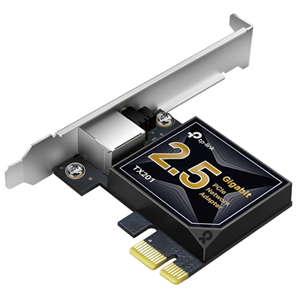 PCIe 2.5Gb Ethernet, backward compatible with 1Gb and 100Mb
Standard and Low Profile Brackets included in Box