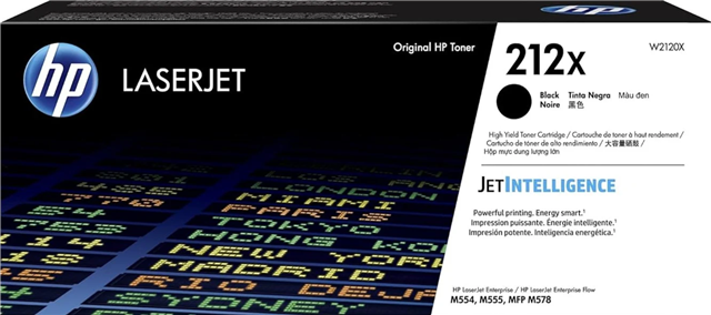 HP Color LaserJet Enterprise M554dn Printer, MFP M578dn, M555x, M555dn, MFP M578f </br>HP 212X High Yield Black Original LaserJet Toner Cartridge