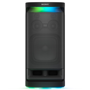 &bull;Powerful Bluetooth audio system with rechargeable battery</br>&bull;X-BalancedSpeaker Unit,for high quality and powerful bass</br>&bull;Features 6 tweeters, for Omni-directional Party Sound</br>&bull;Up to 25&sup1; hours of music playback, with quick-charge (10mins = 3hr music)</br>&bull;TVSoundBooster, enrich TV audio with deep bass and room-filling sound</br>&bull;Party Connect; wirelessly connect up to 100 compatible speakers together&sup2;</br>&bull;Omni-directional PartyLight with ambient effects and app control</br>&bull;Karaoke microphone and Guitar inputs, with easy to use level controls</br>&bull;Sony | Music Center + Fiestable Apps let you control music, lighting and more
