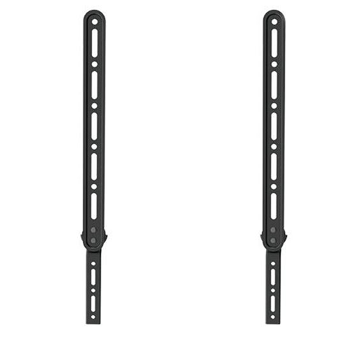 BRATECK Universal Sound Bar Wall Bracket. Attaches to VESA holes of TV for mounting below TV. Fits most 23''~65'' TVs.</br></br>Universal Sound Bar Bracket</br></br>The SB-41 is made from high-quality steel to hold sound bars up to 15kg/33lbs. It attaches to the back of most brands or styles of TVs and most sound bars. It can be easily attached to an existing TV wall mount and hangs a sound bar below the TV, without putting holes in the wall. The mount is ideal for hanging on a corner or on an articulating mount where the sound can face the same direction with the TV to make perfect auditory and visual experience. The sound bar brackets can be mounting with standard VESA 75X75 to 600X400.