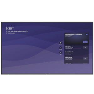 Premium Commercial 86" 24/7 Display. Non-Smart (no built in Android or CommBox OS) means these screens are ideal for meeting rooms with Microsoft Teams Rooms Devices, Zoom Rooms, Command Centres, 3rd party digital signage and Defence applications. Can be installed Portrait and Landscape. 2 X HDMI, 1 X VGA, 1 x USB, 1 X RS232 in, 1 X SPIDF Out, 1 X PC Audio in, Built in 2 X 15W Speakers and OPS slot for slide in PC. Comes with 5 year onsite warranty and wall bracket.