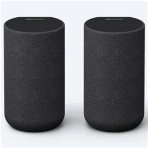 Experience true surround sound with wireless rear speakers with up-firing speakers and built-in battery power for cable-free positioning. When combined with compatible soundbars, these wireless rear speakers create multiple phantom speakers around your room, delivering our revolutionary 360 Spatial Sound Mapping technology. Compatible only with HTA7000, HTA5000 and HTA3000