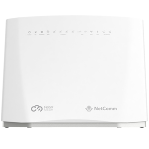 NetComm NF20MESH AX1800 WiFi VDSL/ADSL Modem Router, 1x Gigabit WAN, 4 x Gigabit LAN, 2 x FXS Voice VOIP, 2 x USB Storage, 1x USB3.0, UFB Support