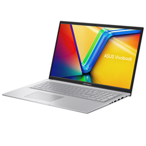 17.3", FHD (1920 x 1080), LED Backlit, Anti-glare display, Intel® Core™ i7-1355U Processor 1.7 GHz,8GB DDR4 on board,  8GB DDR4 SO-DIMM, 512GB M.2 NVMe™ PCIe® 4.0 SSD, 720p HD camera With privacy shutter, Wi-Fi 5(802.11ac) (Dual band) 1*1 + Bluetooth® 4.1, 1x USB 2.0 Type-A, 1x USB 3.2 Gen 1 Type-C, 2x USB 3.2 Gen 1 Type-A, 1x HDMI 1.4, 1x 3.5mm Combo Audio Jack, 1x DC-in I/O ports, Chiclet Keyboard with Num-key, 2.10 kg, Cool Silver, Windows 11 Pro.</br>Does not support Type C display or charging.  Memory and storage upgradeable (swappable SSD and Ram module).  Replacement PSU: LA901</br></br>Warranty Upgrades available:</br>LWL1007  Asus Consumer NB Warranty 12M Base -> 36M Pickup & Return (NZ)</br>LWL1014  Asus Consumer NB Warranty 12M Base->36M Pickup & Return (Global)</br>LWL1021  Asus Consumer NB Warranty 12M Base -> 12M Local On Site (3BD) Ph 0800 278 788</br>LWL1028 Asus Consumer NB Warranty 12M Base -> 36M Local On Site (3BD)  Ph 0800 278 788