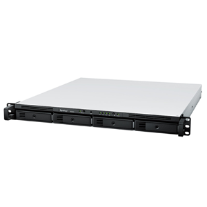AMD Ryzen V1500B quad-core 2.2 GHz, 2GB DDR4  (upgradable to 32GB), 4x 3.5/2.5" SATA Drive Bays  2x USB 3.2 Gen 1, 1x Expansion Port, 4x 1GbE (RJ-45) , 1x PCIe Gen3 x8 Slot for optional 10GbE or M.2 SSD adapter card, Size (HxWxD) 44 mm x 480 mm x 518.6 mm, 8.0kg</br>4GB RAM upgrade SYN988