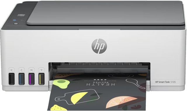 Print/Scan/Copy, USB/WiFi/Ethernet, up to 12ppm Mono/5ppm Colour. </br>HP 31 C/M/Y Colour Ink Bottles [HPJ0501,2,3, ~8,000 Pages], HP 32XL Black In Bottle (HPJ0505, ~6,000 pages].