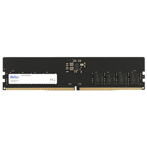 NTBSD5N48SP-16, Netac Basic DDR5-4800 16GB C40, DIMM 262-Pin DDR5 / NB	, DDR5-4800, PC5-38400, 16G x 1, 40-40-40-77, 1.1V, Single Channel