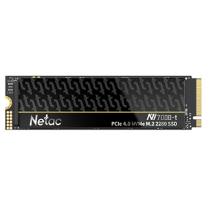 Netac NV7000-t PCIe 4 x4 M.2 2280 NVMe 3D NAND SSD 1TB, R/W up to 7300/6600MB/s, with heat sink, 5 years warranty, 640TBW, 22x80x2.3mm