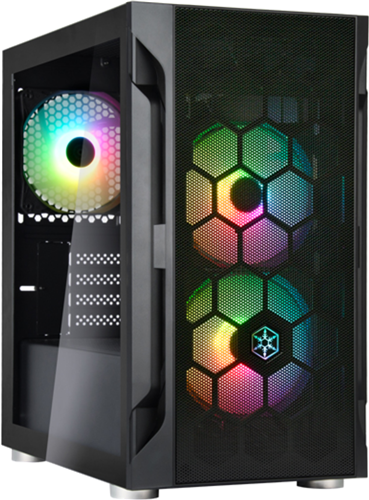 210mm (W) x 392mm (H) x 366mm (D), 30.13 liters</br>Glass Window</br>Equipped with three 120mm ARGB fans and ARGB controller</br>Suitable for Micro-ATX, Mini-DTX, Mini-ITX</br>Internal 3.5  x 2, 2.5" x2</br>USB3.0 x1, USB2.0 x2, Audio x1, Mic x1</br>1 x 120mm rear fan