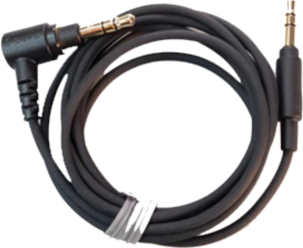 Sony Headphone Aux Cable With Plug - 100349431 (formerly 100258711)</br>Compatible models:</br>Sony WH-1000XM3 Headphones</br>Sony WH-1000XM4 Headphones</br>Sony WH1000XM3 Headphones</br>Sony WH1000XM4 Headphones</br></br>