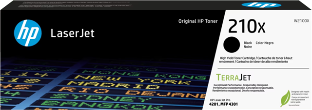 HP BLack LaserJet Toner - 7500 Page Yield - HP 4210/4301 series printer
