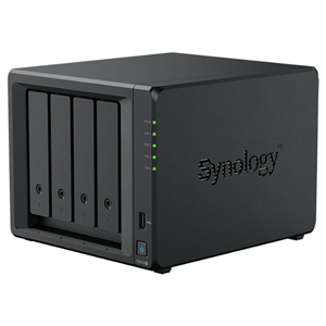 Powerful 4-bay NAS for offices and home users, Dual-core 2.0GHz processor, 2GB DDR4, USB 3.0 x2, Gigabit x 2, Max IP Cams - 25 (2 Free Licences), 4K 10-bit H.265 video transcoding on the fly, 4 drive bays, 108TB raw single volume capacity

Compatible RAM Model - D4NESO-2666-4G (DDR4 non-ECC SODIMM).