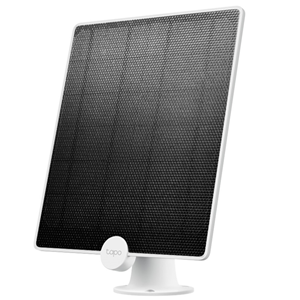 Suitable for Tapo C400, C420, C425</br>Up to 4.5W charging</br>IP65 Weatherproof Housing</br>4M Cable</br>360deg adjustable mounting bracket
