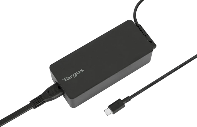 Whether you&rsquo;re working at the office, the lobby, or in the airport lounge, it&rsquo;s essential to be charged up for the journey. Take the Targus&reg; 100W USB-C Charger with you and keep your USB-C laptop, tablet, or phone fully charged.*</br></br>Fast and reliable, the power adapter supports up to 100W. Compact and lightweight, it also keeps your cords neatly stored and free from tangling with the included cable tie.