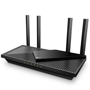 AX3000 Dual-Band Wi-Fi 6 Router
SPEED: 574 Mbps at 2.4 GHz + 2402 Mbps at 5 GHz 
SPEC: 4× Antennas,1× 2.5Gbps WAN/LAN Port + 1× Gigabit WAN/LAN Port+3* Gigabit LAN Ports, 1xUSB 3.0 Port, 1024-QAM, OFDMA, HE160
FEATURE: Tether App, WPA3, Access Point Mode, IPv6 Supported, IPTV, Beamforming, Smart Connect, Airtime Fairness,  VPN Server, DFS, Cloud Support, HomeShield, Onemesh"
