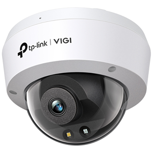 "5MP Full-Color Dome Network Camera
SPEC: H.265+/H.265/H.264+/H.264, 1/2.7"" Progressive Scan CMOS, Color/0.005 Lux@F1.6, 0 Lux with IR/White Light, 25fps/30fps ( 2880x1620, 2048x1280, 1920x1080,1280x720), True WDR, PoE/12V DC, 4 mm Fixed Lens, Built-In Microphone, micro-SD Slot, IK10, IP67
FEATURE: Full-Color and IR Night Vision (Up to 30 m), Smart Detection (Human &Vehicle Classification)(Motion Detection, Area Intrusion Detection, Line-Crossing Detection, Camera Tampering Detection, Abandoned Object Detection, Object Removal Detection, Area Entrance Detection, Area Exiting Detection, Vehicle Detection , Human detection), SmartVid (Smart IR, 3D DNR, BLC), ONVIF, Remote Monitoring, VIGI App, Web, VIGI Security Manager"