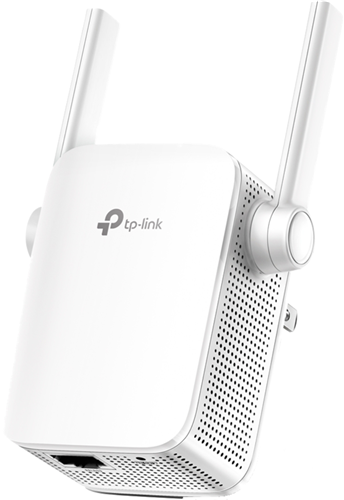 AC750 Wi-Fi Range Extender, Wall Plugged, 2 external antennas, 1 10/100Mbps Port, 433Mbps at 5GHz + 300Mbps at 2.4GHz, Range Extender/AP mode, WPS, Intelligent Signal Light, Access Control, Power Schedule, LED Control, Tether App</br>