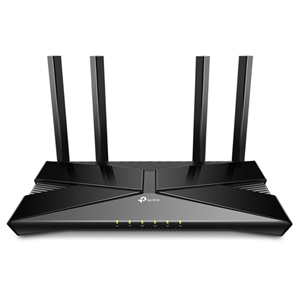AX1800 Dual-Band Wi-Fi 6 Router
SPEED: 574 Mbps at 2.4 GHz + 1201 Mbps at 5 GHz
SPEC: 4× Antennas, Dual-Core CPU, 1× Gigabit WAN Port + 4× Gigabit LAN Ports,  1024-QAM, OFDMA
FEATURE: Tether App, WPA3, Access Point Mode, IPv6 Supported, IPTV, Beamforming, Smart Connect, Airtime Fairness, VPN Server, Cloud Support,Onemesh