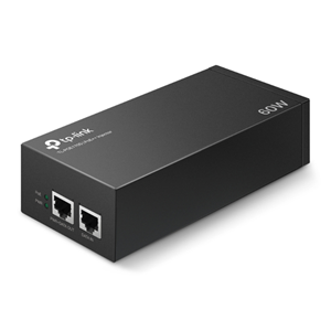 PoE++ Injector Adapter
PORT: 1× Gigabit PoE Port, 1× Gigabit Non-PoE Port
SPEC: 802.3bt/at/af Compliant, 60 W PoE Power, Data and Power Carried over The Same Cable Up to 100 Meters, Steel Case, Pocket Size, Integrated Power Supply